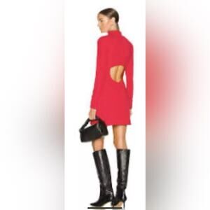Sanctuary Women's Mini Dress Show Stopper Ribbed in‎ Ruby Red- NWT- Small